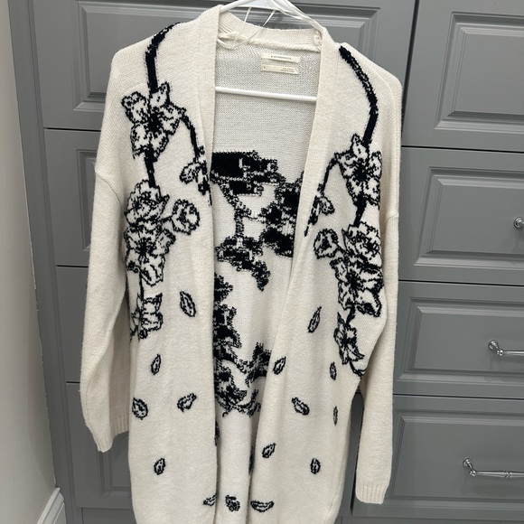 Anthropologie Nadia Floral Cardigan size M - Picture 2 of 5